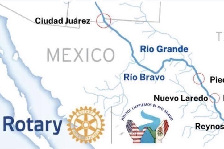 Fourth Rio Grande Cleanup Mexico map 3×2