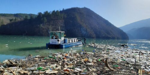 Pilot project February 2021 River Drina near Bijeljina