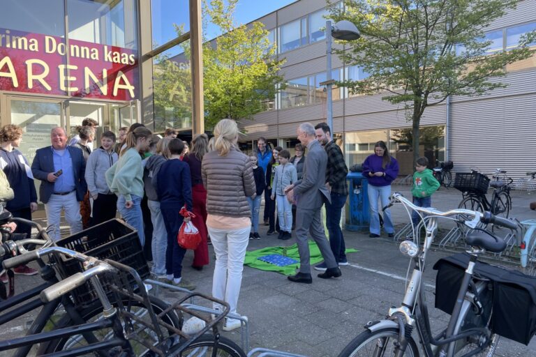 Stoeptegel Hier begint de Zee